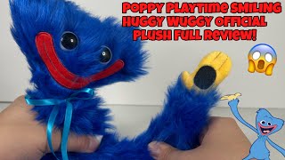 Official Poppy Playtime Smiling Huggy Wuggy Plush Full Review!!!