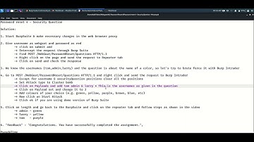 WebGoat Password reset 4