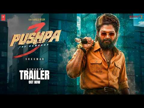 Pushpa 3: The Rampage🔥|Trailer (Hindi) Concpet |Allu Arjun |Vijay Deverkonda|Rashmika| Fahadh