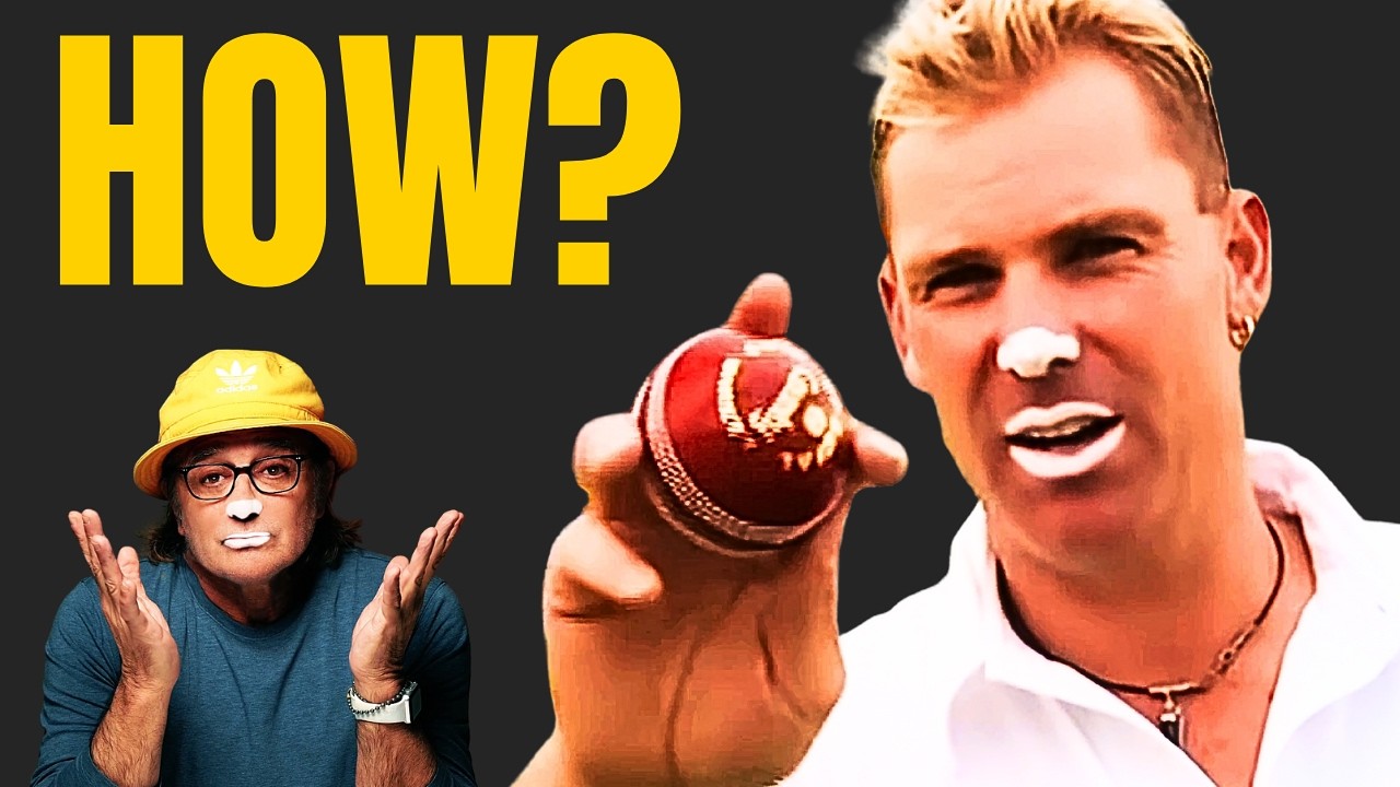 American TRIES to Understand Shane Warne’s Spin