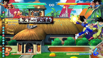 DBFZ - Base Vegeta S corner loop