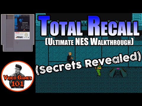 Total Recall NES Walkthrough 4K 60FPS | Video Games 101