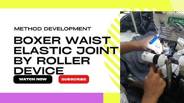 Boxer Waist Elastic Joint by Roller Device