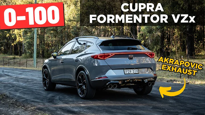 2024 Cupra Formentor VZx review: 0-100, 1/4 mile & Akrapovic exhaust sound