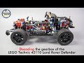 Decoding the gearbox of the LEGO Technic 42110 Land Rover Defender