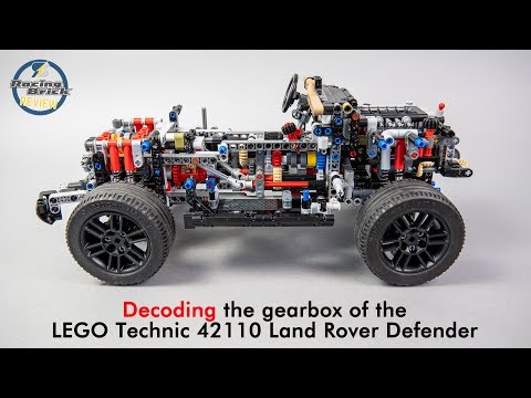 Decoding the gearbox of the LEGO Technic 42110 Land Rover Defender