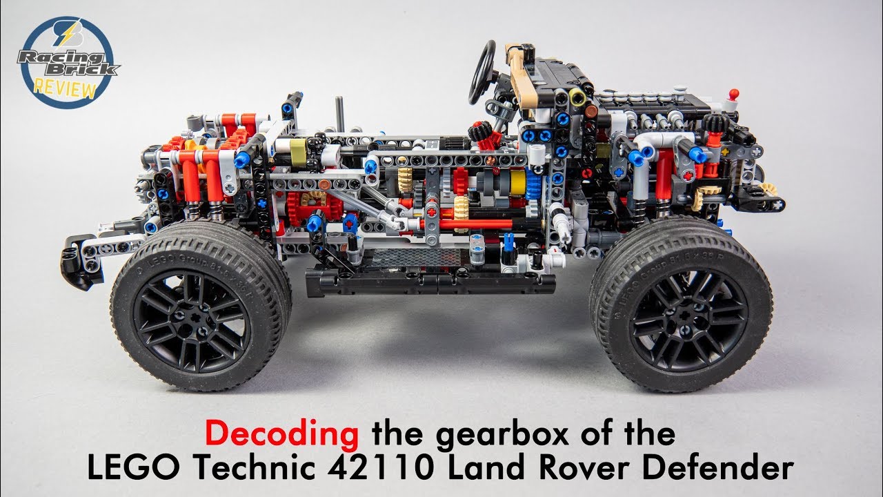 Decoding the gearbox the LEGO Technic 42110 Land Rover Defender -