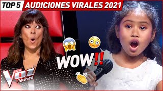 Las Audiciones a Ciegas MÁS VISTAS de La Voz Kids 2021