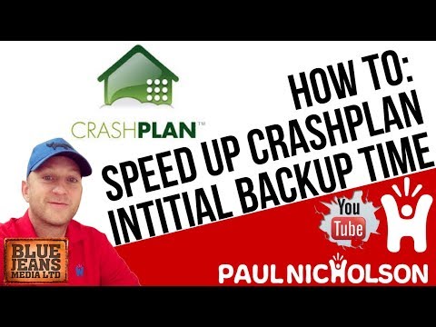 How To Speed Up Crashplan Initial Cloud Backup