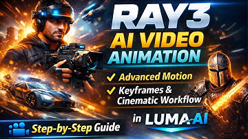 Ray3 AI Video Animation Tutorial — Advanced Motion, Keyframes & Cinematic Workflow in Luma AI
