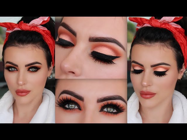 Pin Up Fall Makeup Tutorial You