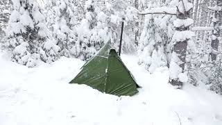 Cheap Hot Tent Withstands 150 cm (60") of Snow