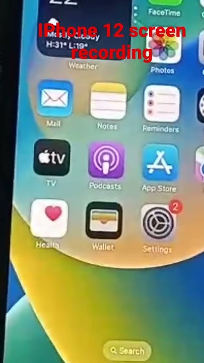how-to-do-screen-recording-in-iphone-iphone-main-screen-recording
