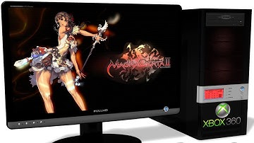 XENIA Xbox 360 Emulator - MagnaCarta 2 (2009). OpenGL. Test run on PC #1