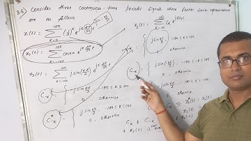Fourier Series - 10 | Solution of 3.6 of Oppenheim | Chapter3 | Signals and Systems