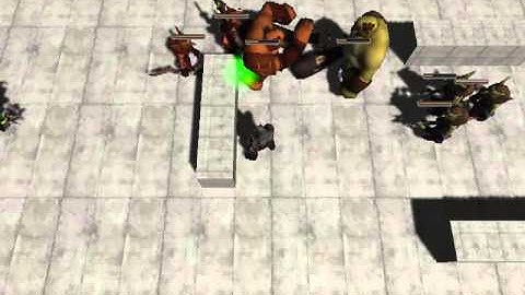 Unity 4 Mecanim Animator+PathFinder Patrol/Chase/Attack/Damage/Death NPC Melee/Range Test #7