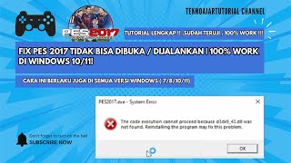 FIX PES 2017 Tidak Bisa Dibuka / Dijalankan | 100% Work di Windows 10/11! screenshot 2
