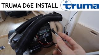 Fitting Truma D6E In My Camper Van  Diesel and Electric air and water heater.