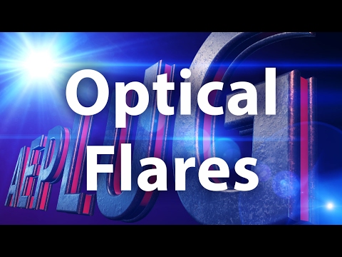 Секрет работы с бликами на примере плагина Optical Flares для After Effects - AEplug 160