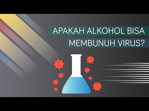 Bagaimana alkohol bisa membunuh virus?