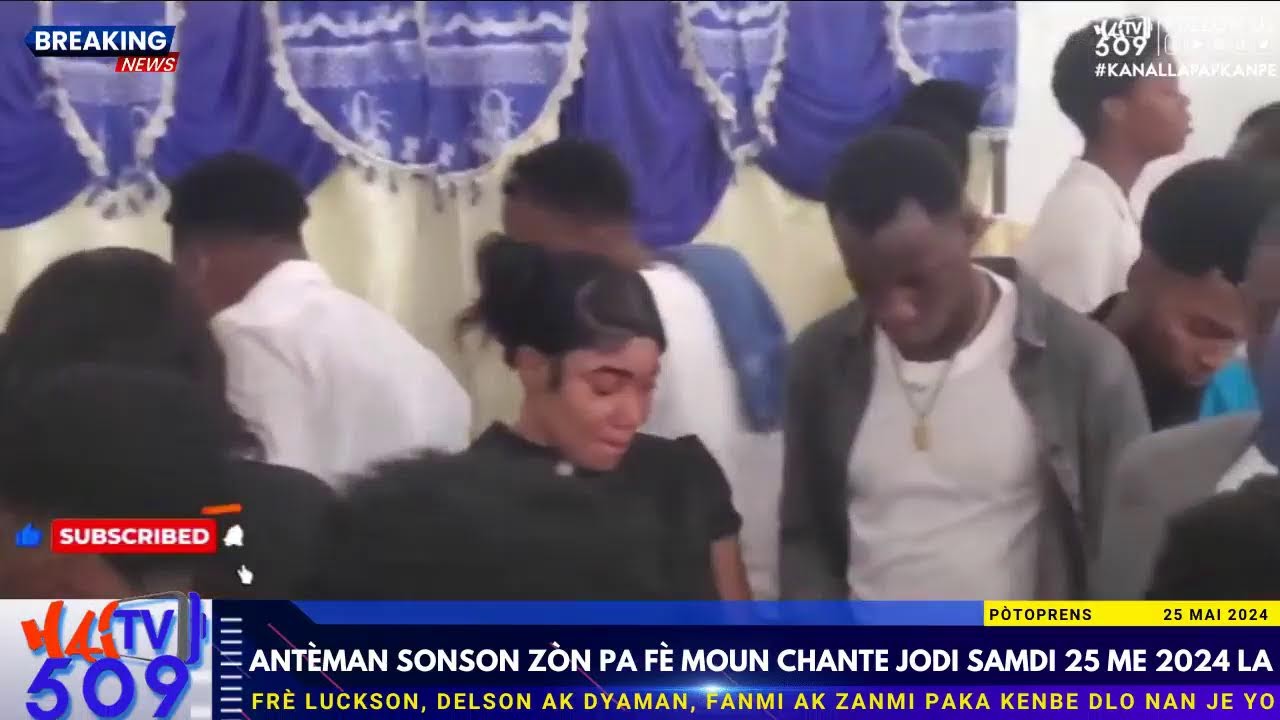 🔴LIVE | Antèman Chofè Frè Luckson Zòn Pa Fè moun lan chante jodi samdi 25 me 2024 la