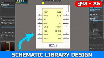 Altium Bangla PCB Design Tutorial Class 43 How to Create Schematic Library for Footprint Layout