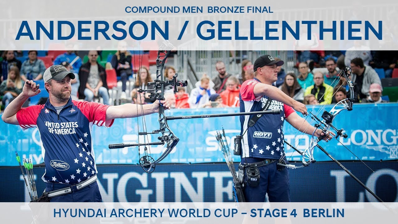 Steve Anderson v Braden Gellenthien – Compound Men Bronze Final | Berlin 2017