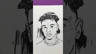 Draw rap celebrities with SketchAR app: 21 Savage, Pop Smoke, Melii, Lil Baby screenshot 2