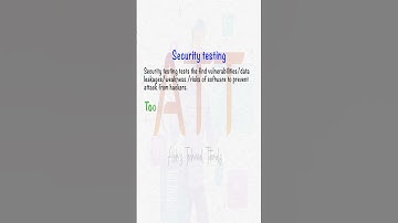 Security testing Software Testing #shorts #interview #ytshorts #viral #short #trending
