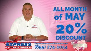 20% Off Electrical Services in May | Mother's Day Special
