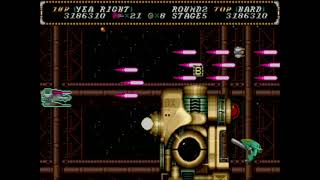 Hellfire - Modo Yea Right - Round 2 - Stage 5 #Hellfire #Sega #YeaRight #NoDeath #Retro #Shooter