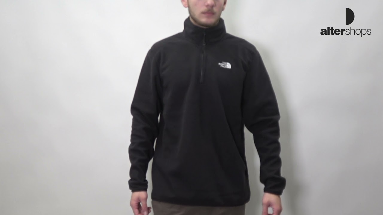 THE NORTH FACE M 100 GLACIER 1/4 ZIP 