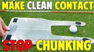 How to Make Clean Contact & Stop Chunking Golf Shots | The Speed Trap