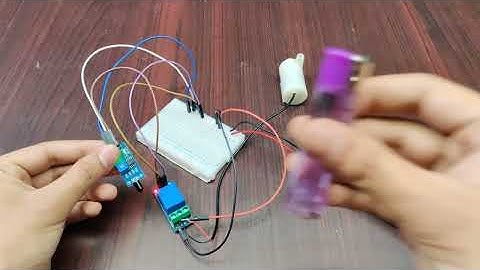 Fire Extinguisher System Without Arduino | Fire Detector without Controller