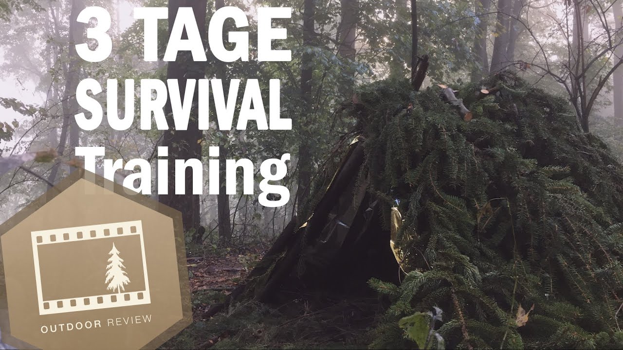 3 Tage Survival Training bei Nässe und Kälte | Outdoor Guide Ausbildung | Outdoor Review