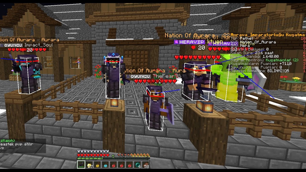 CraftHera Towny ( 15 Vs 4 ) WIN