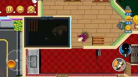 Seagull Bay 15 - Robbery Bob 2 - Complete level without using any tool - 3 Stars