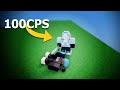 Can you beat this 100cps player roblox bedwars