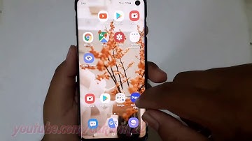 Samsung Galaxy S10 : How to enable or disable Remove animations (android pie)