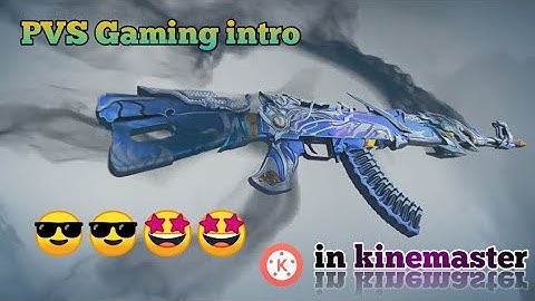 How to make pvs gaming intro easy||In kinemaster|| Kutty Gt 😎😎🤩🤩