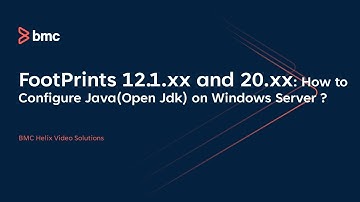 BMC FootPrints 20. xx How To Configure JAVA on windows server