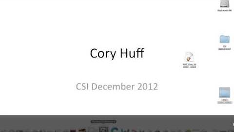 CSI Instructional Screen Flow Podcast - Cory Huff