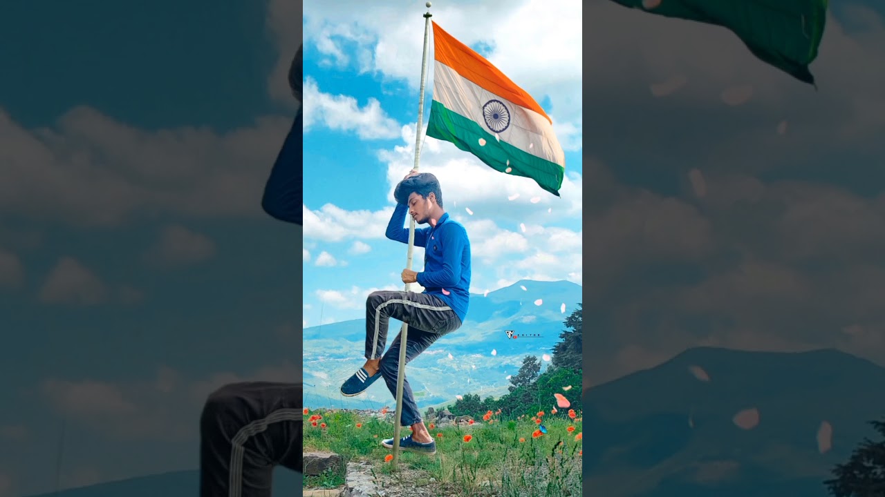 how to photo 15 August 75th independence day photo editing 