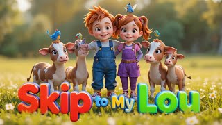 πΆ Skip to My Lou πΊ | Happy Mon kids & fun |Nursery Rhymes & Kids Songs |3D Cartoon Song for Children
