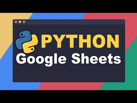Video: Kann Python Google Tabellen lesen?