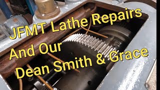 Back On To The JFMT Lathe Repairs  & An Old Queen of machining Is Now In The Shop !