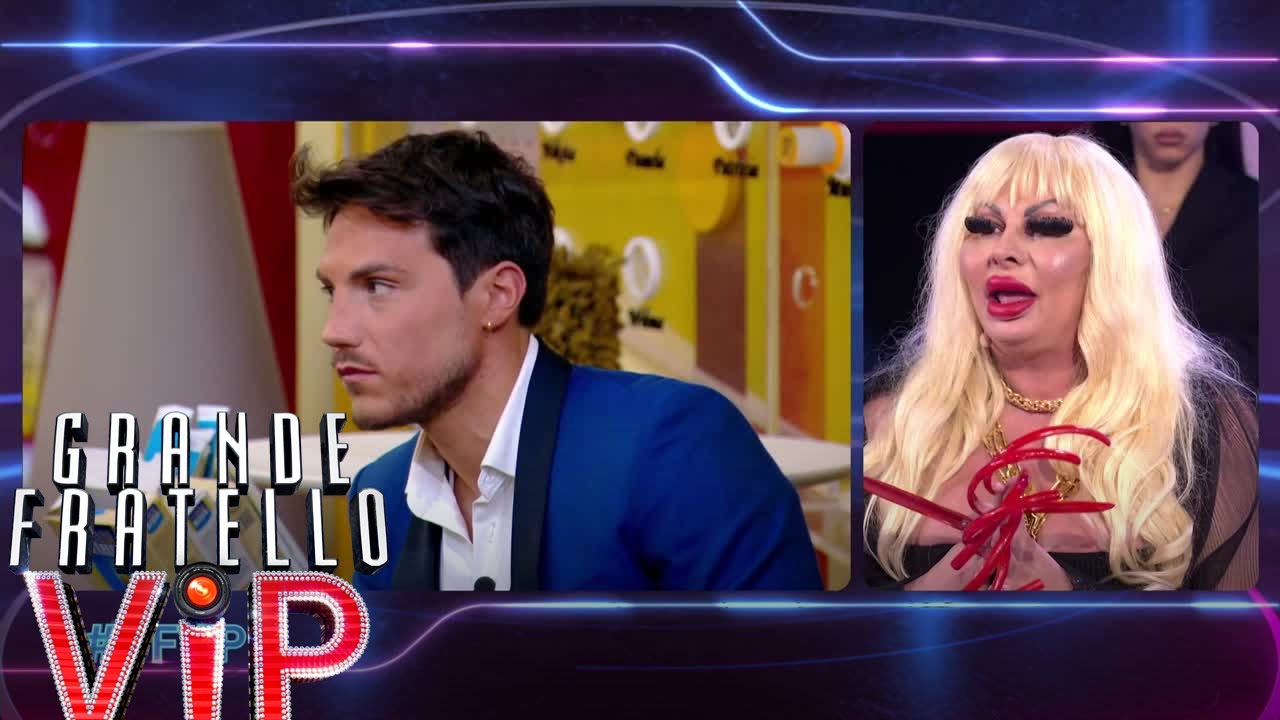 Grande Fratello VIP - La discussione tra Elenoire Ferruzzi e  Daniele Dal Moro