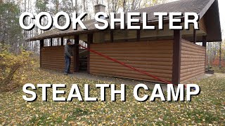 Cook Shelter Stealth Camping