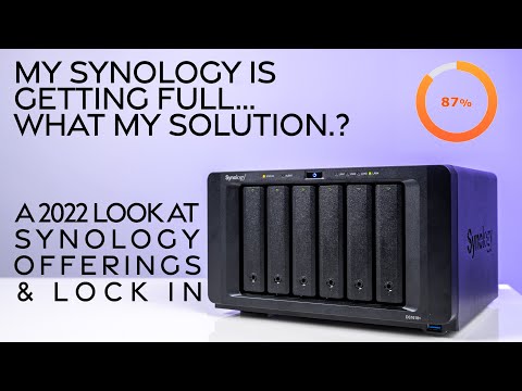 My Synology is getting full, update dilemma, lock in and disappointment.