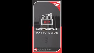 How to install an Eagle Aluminium Patio Door
